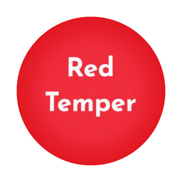 Red Temper logo.